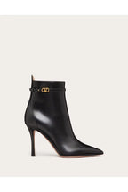 tan-go ankle boot in calfskin leather 100 mm