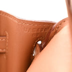 Veau Doblis Swift Grizzly Birkin 25 Gold