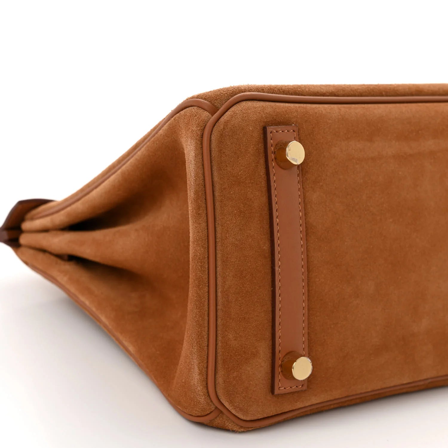 Veau Doblis Swift Grizzly Birkin 25 Gold