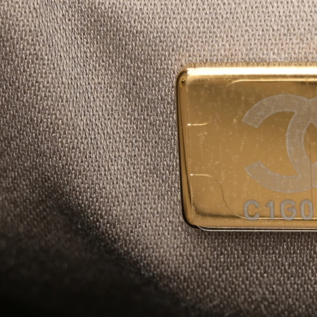 Suede Quilted Small Chanel 25 Handbag Dark Grey