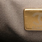 Suede Quilted Small Chanel 25 Handbag Dark Grey