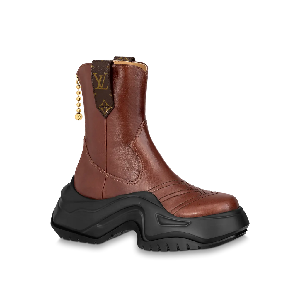 LOUIS VUITTON BOOTS SHOES LEATHER MONOGRAM LV LOGO 1ABHSQ