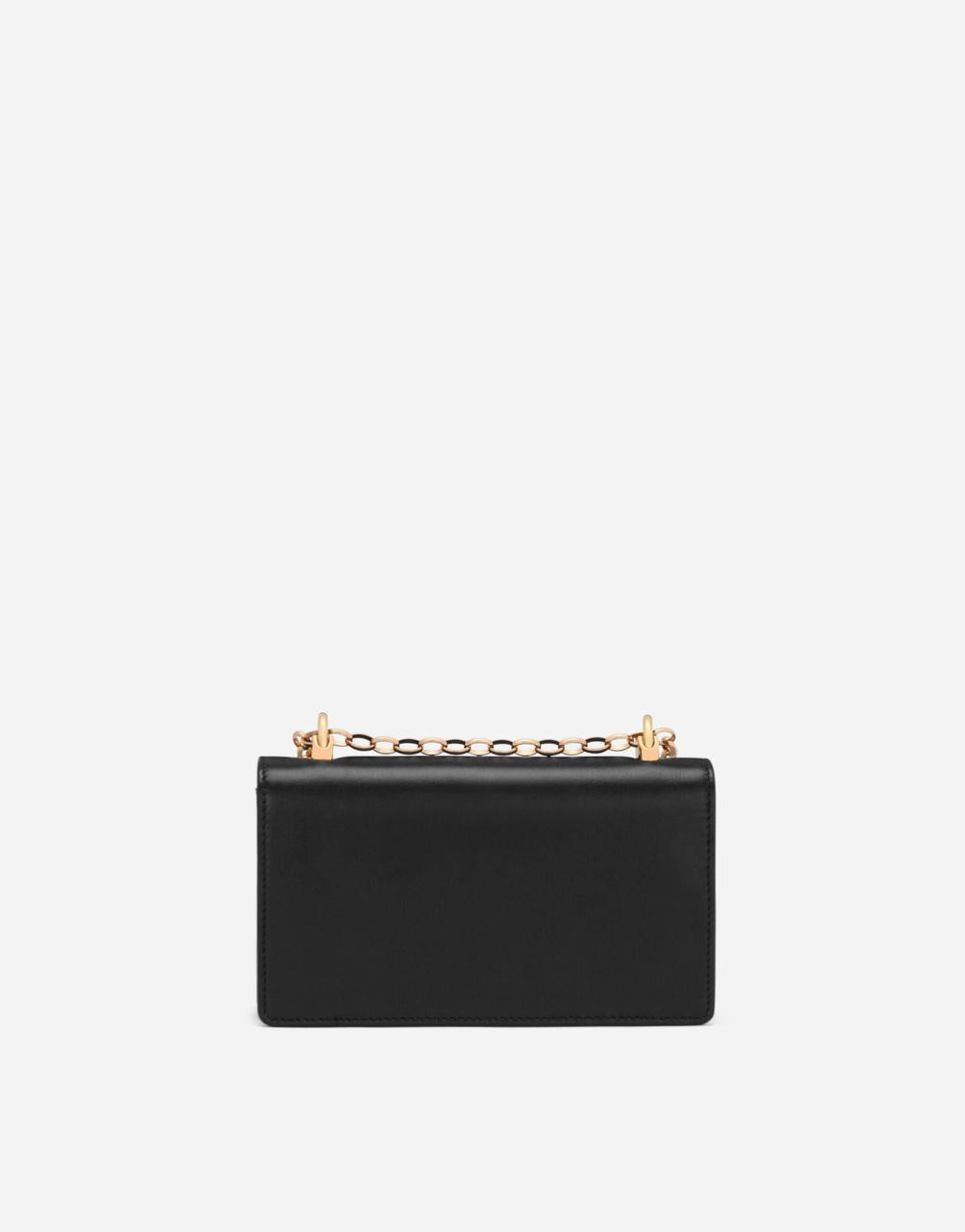 Dolce & Gabbana DG Girls Leather Phone Bag Black