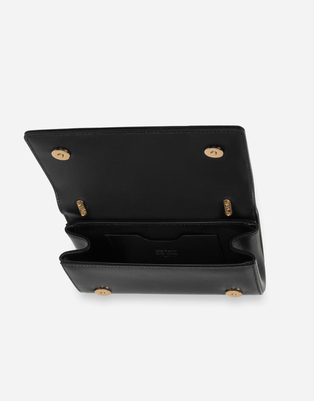 Dolce & Gabbana DG Girls Leather Phone Bag Black