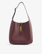 LE 5 À 7 supple small IN GRAINED LEATHER