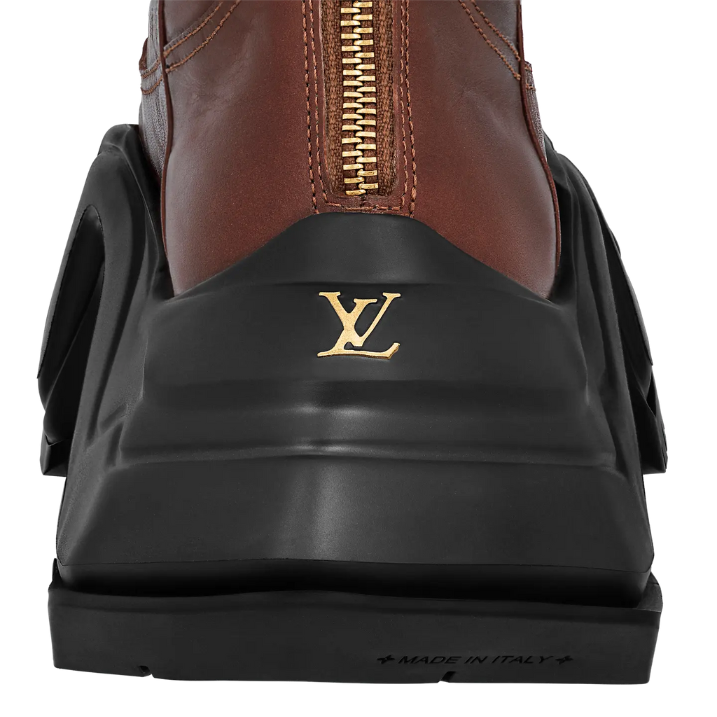 LOUIS VUITTON BOOTS SHOES LEATHER MONOGRAM LV LOGO 1ABHSQ